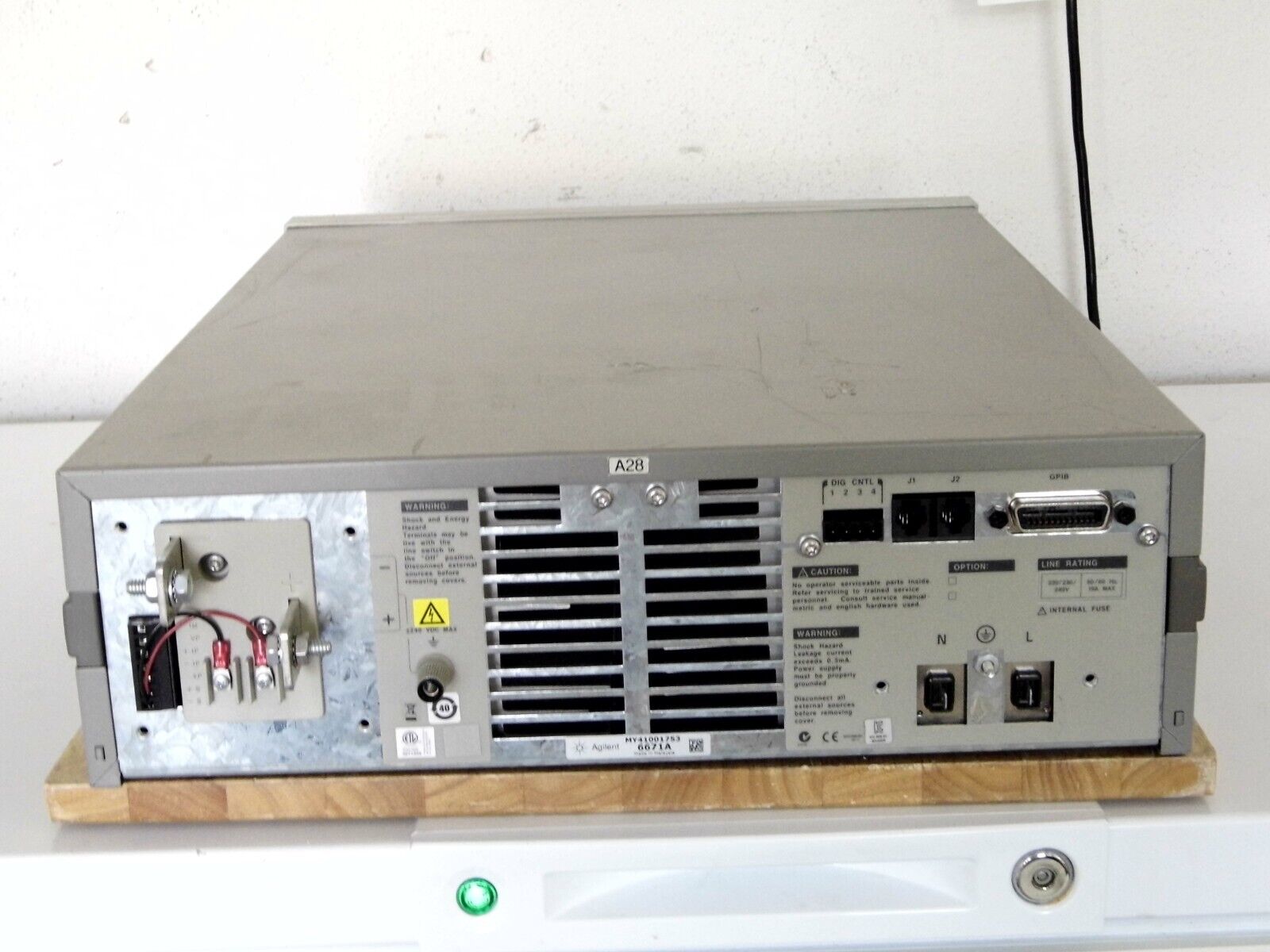 HP Agilent 6671A System DC Power Supply 8V / 220A (13 in stock) HP Agilent 6671A System DC Power Supply 8V / 220A (13 in stock)